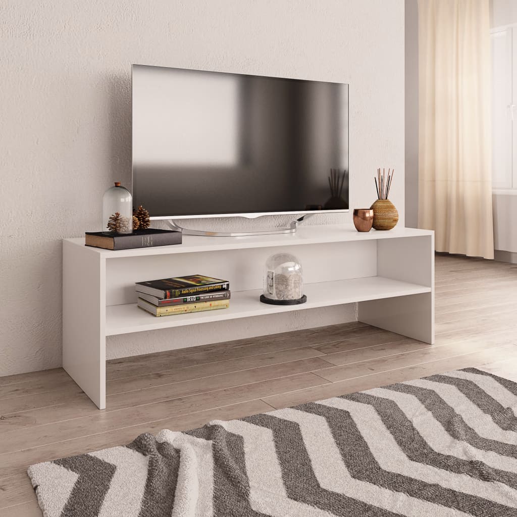 TV-taso valkoinen 120x40x40 cm - Sisustajankoti.fi