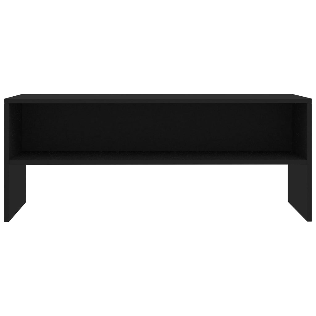 TV-taso musta 100x40x40 cm - Sisustajankoti.fi