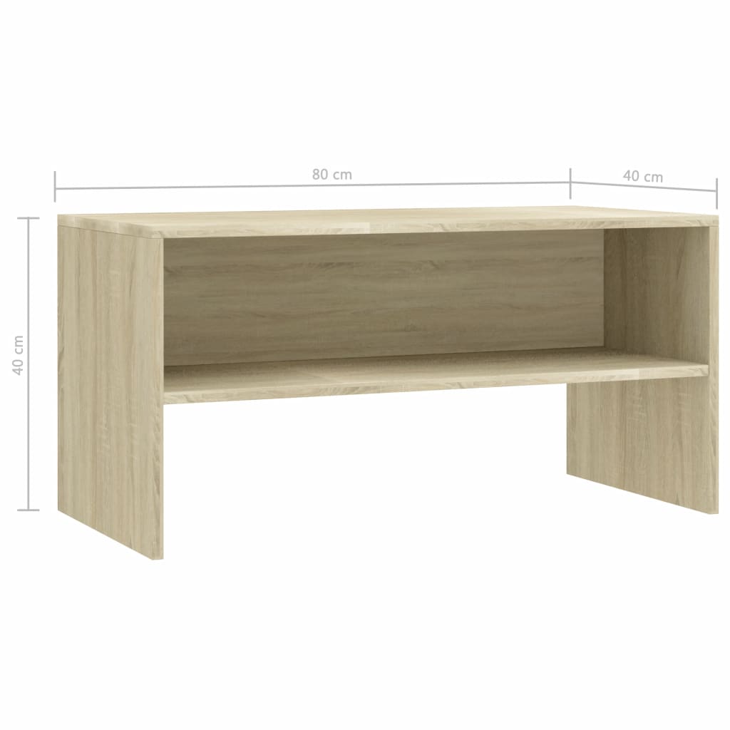 TV-taso tammi 80x40x40 cm - Sisustajankoti.fi