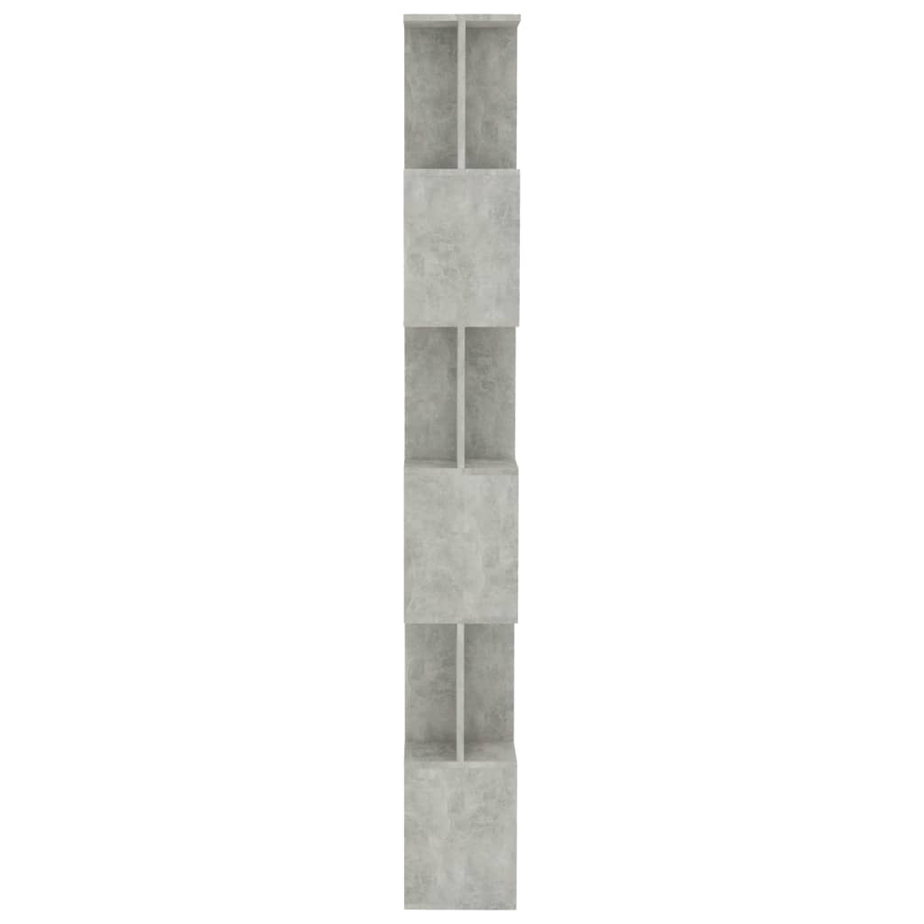 Kirjahylly/tilanjakaja betoninharmaa 80x24x192 cm - Sisustajankoti.fi