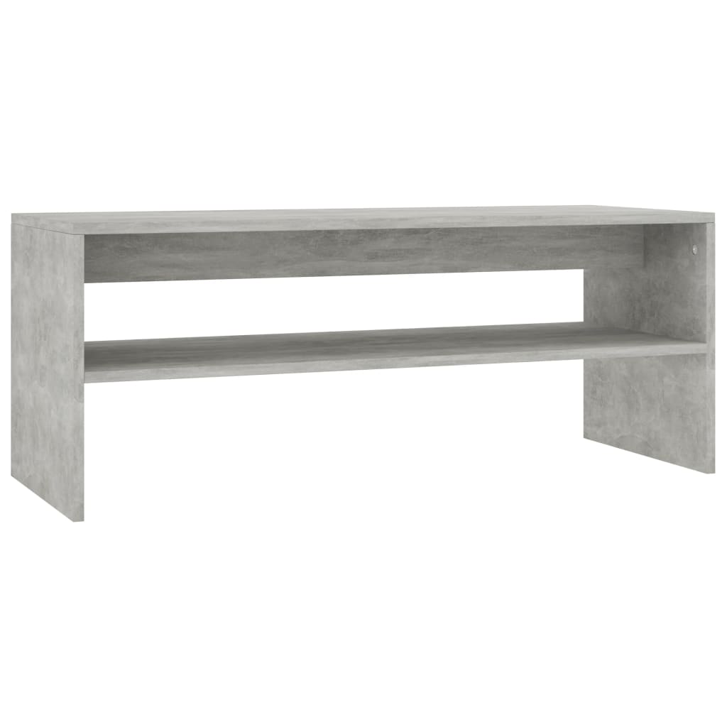 Sohvapöytä betoninharmaa 100x40x40 cm - Sisustajankoti.fi