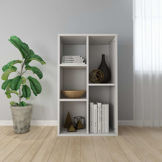 Kirjahylly/senkki valkoinen 50x25x80 cm - Sisustajankoti.fi