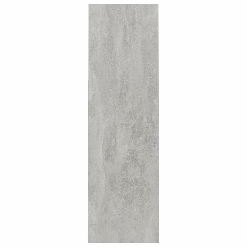 Kirjahylly betoninharmaa 97,5x29,5x100 cm - Sisustajankoti.fi