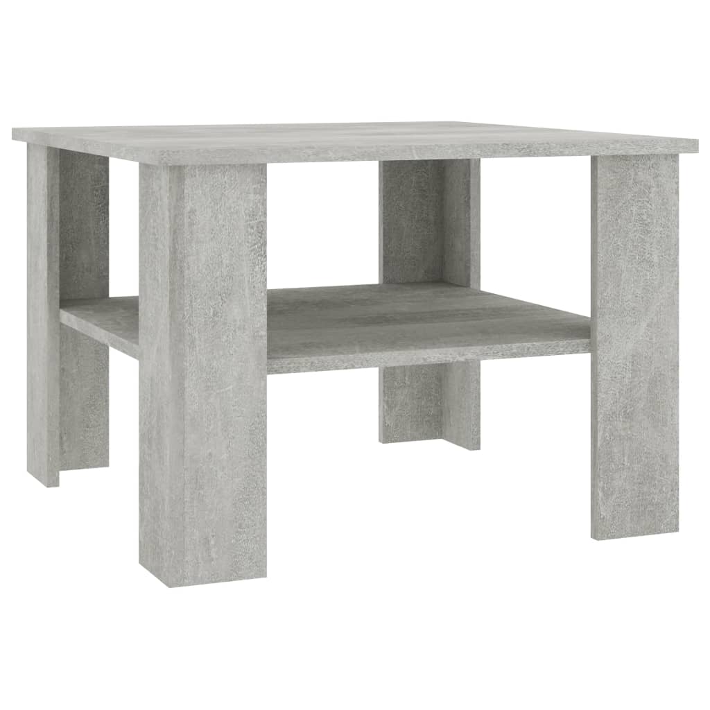 Sohvapöytä betoninharmaa 60x60x42 cm - Sisustajankoti.fi