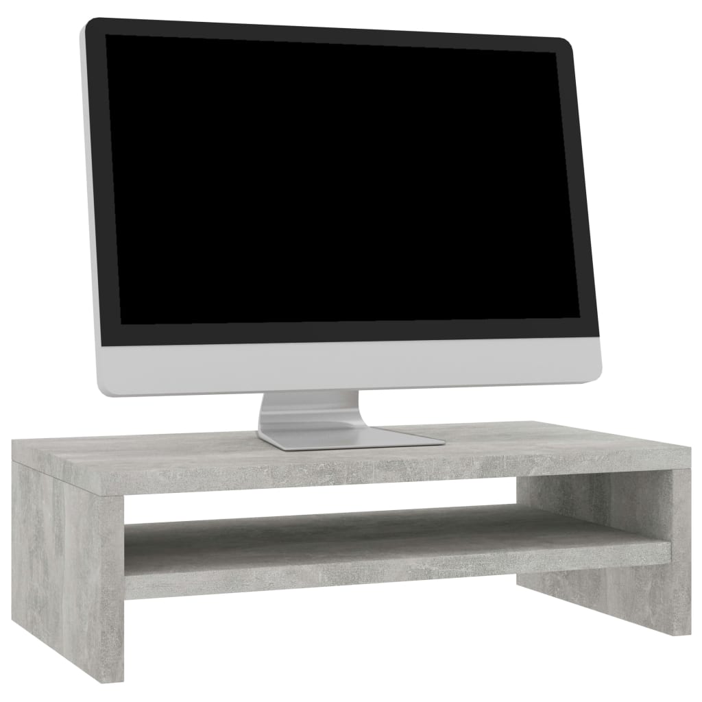 Näyttökoroke betoninharmaa 42x24x13 cm - Sisustajankoti.fi