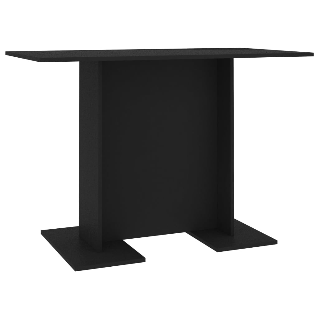 Ruokapöytä musta 110x60x75 cm - Sisustajankoti.fi