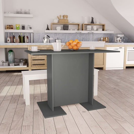 Ruokapöytä harmaa 110x60x75 cm - Sisustajankoti.fi