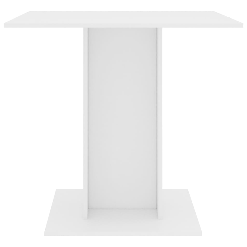 Ruokapöytä valkoinen 80x80x75 cm - Sisustajankoti.fi