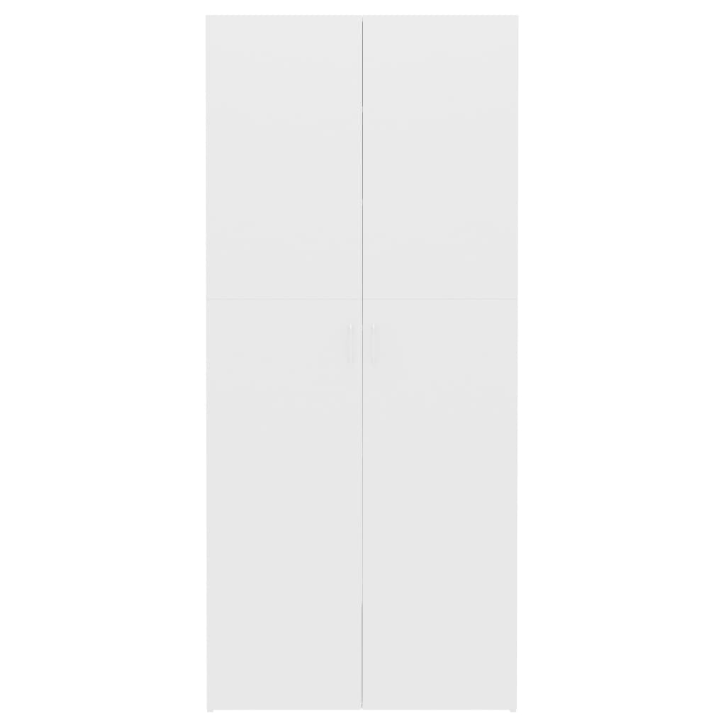 Kenkäkaappi valkoinen 80x35,5x180 cm - Sisustajankoti.fi