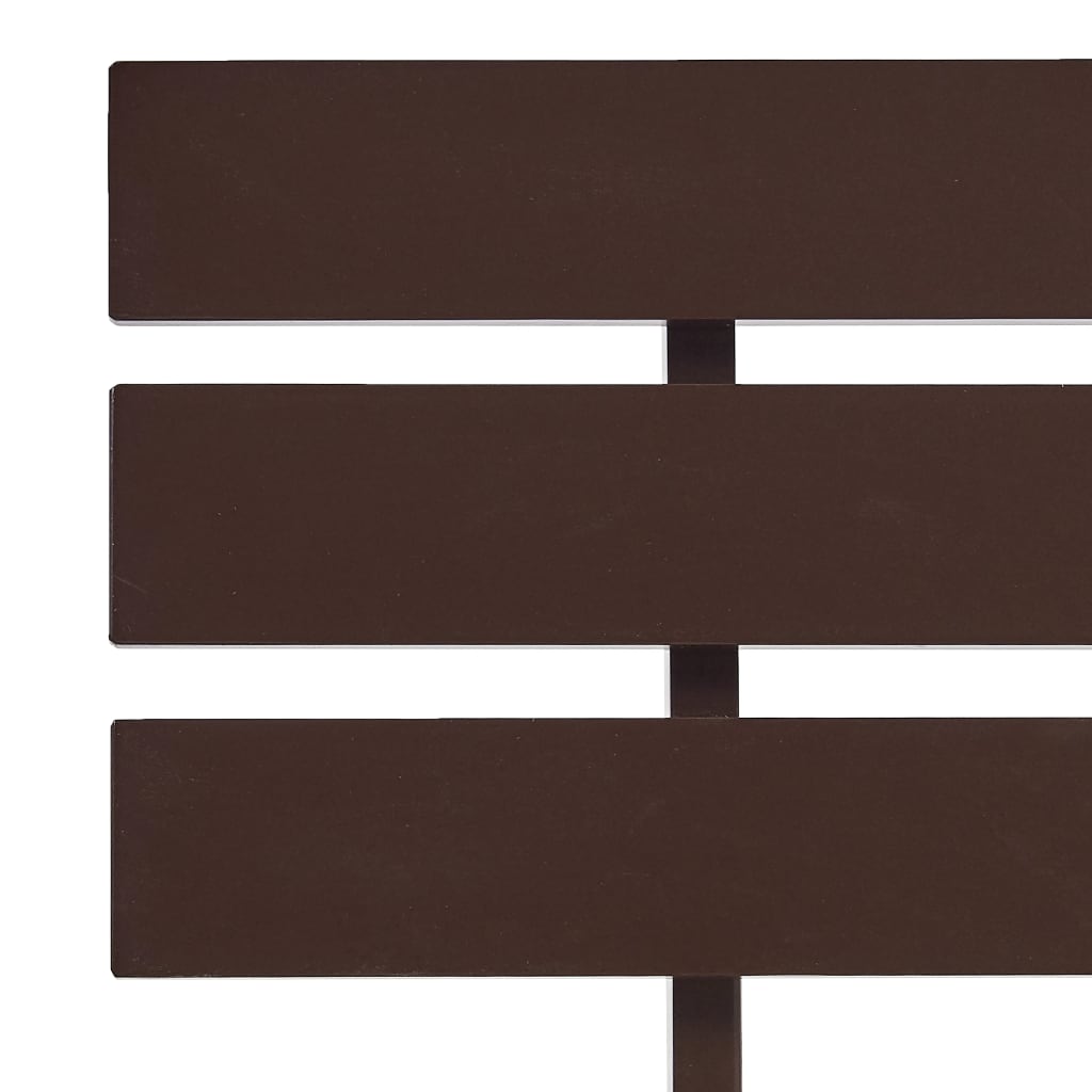 Sängynrunko tummanruskea täysi mänty 90x200 cm - Sisustajankoti.fi