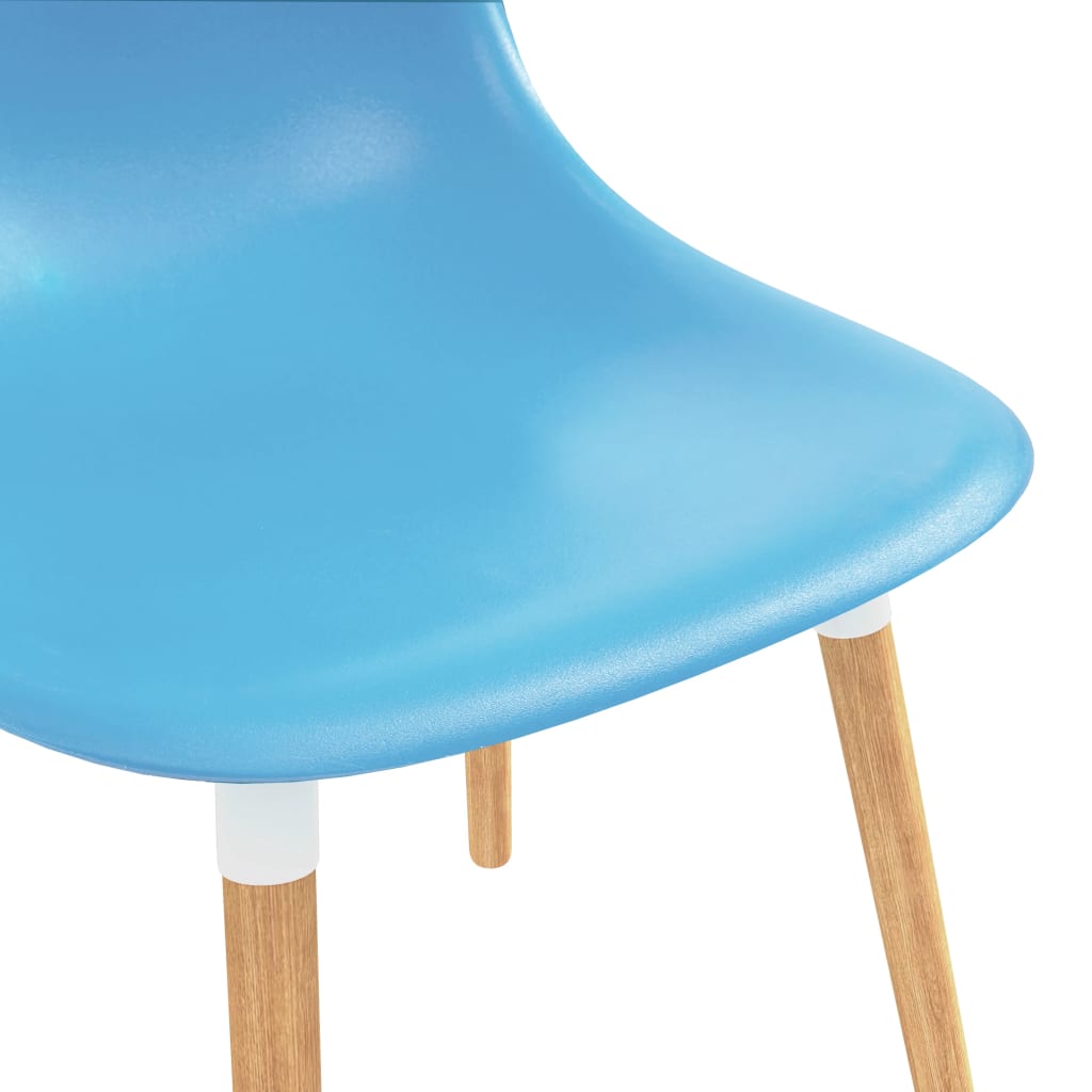 Ruokapöydän tuolit 2 kpl sininen muovi - Sisustajankoti.fi