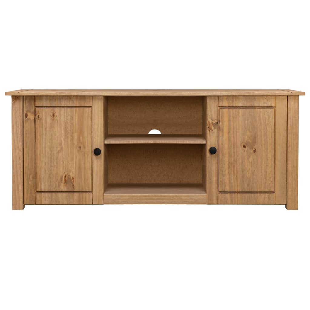 TV-taso 120x40x50 cm täysi mänty Panama-sarja - Sisustajankoti.fi