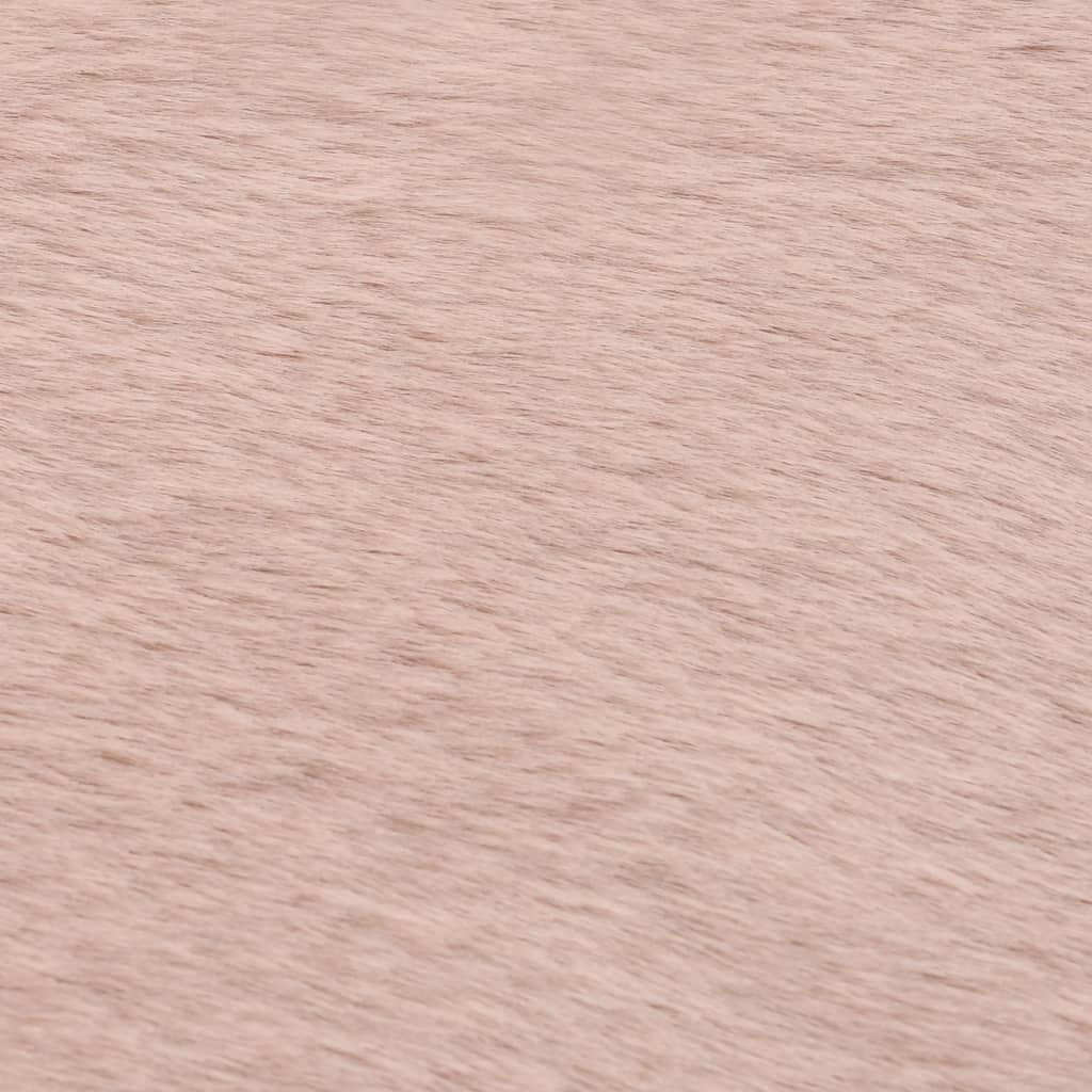 Matto 80x150 cm jäniksen tekonahka vanha pinkki - Sisustajankoti.fi