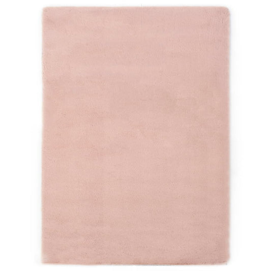 Matto 120x160 cm jäniksen tekonahka vanha pinkki - Sisustajankoti.fi