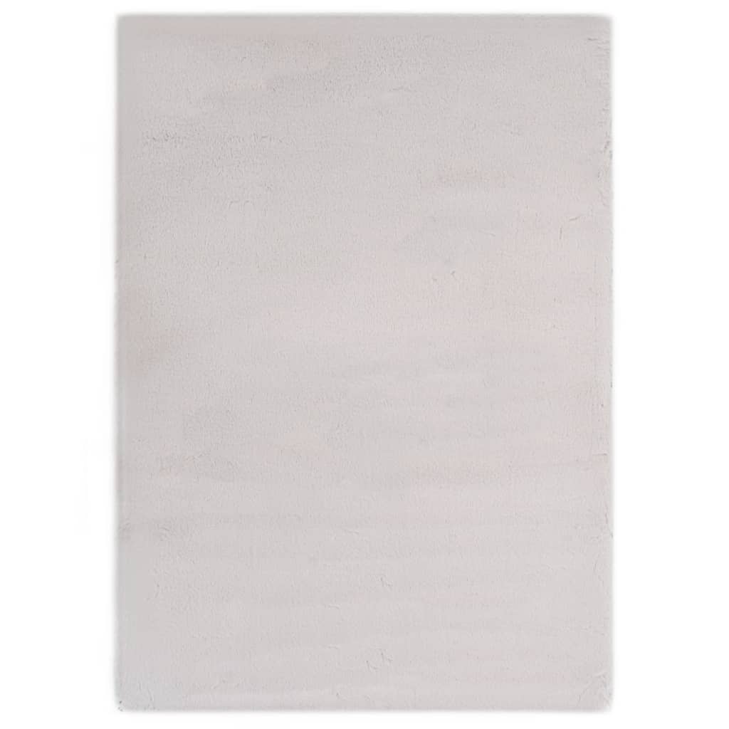 Matto 80x150 cm jäniksen tekonahka harmaa - Sisustajankoti.fi