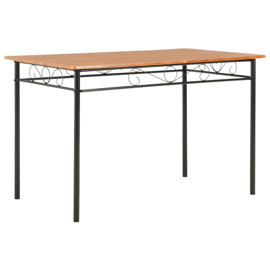 Ruokapöytä ruskea 120x70x75 cm - Sisustajankoti.fi