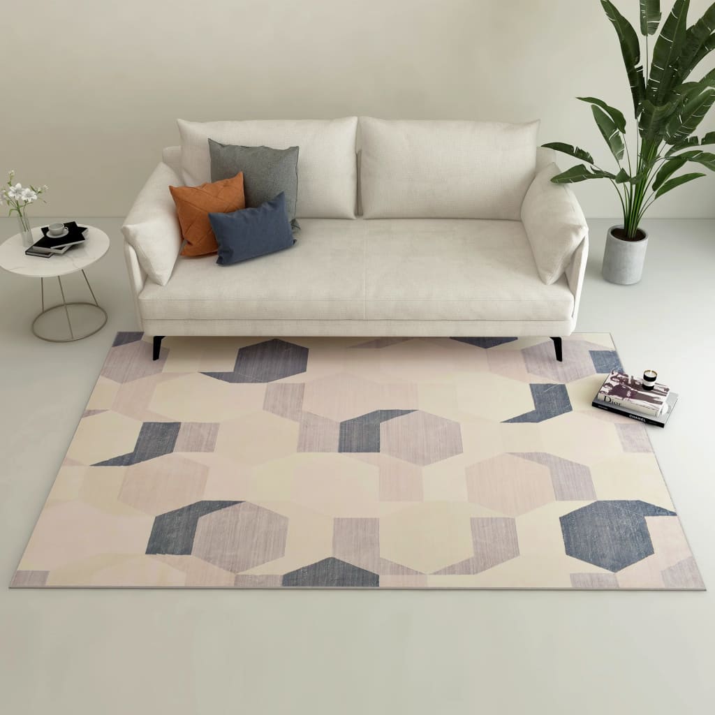 Painatettu matto monivärinen 160x230 cm polyesteri - Sisustajankoti.fi