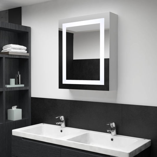 LED kylpyhuoneen peilikaappi 50x13x70 cm - Sisustajankoti.fi