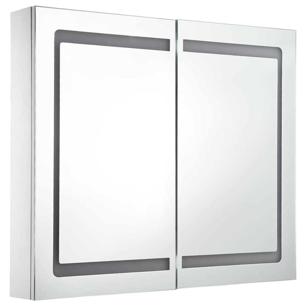 LED kylpyhuoneen peilikaappi 80x12,2x68 cm - Sisustajankoti.fi
