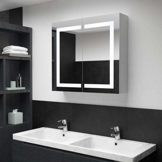 LED kylpyhuoneen peilikaappi 80x12,2x68 cm - Sisustajankoti.fi