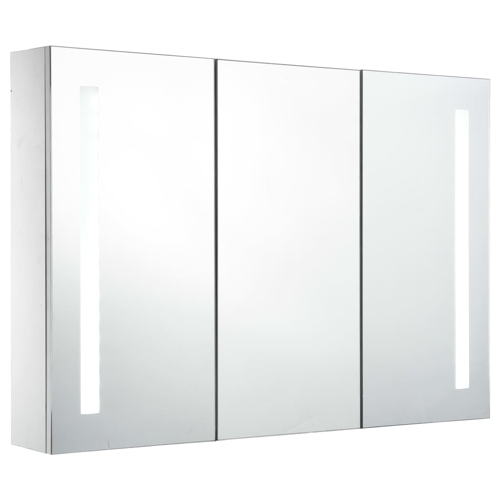LED kylpyhuoneen peilikaappi 89x14x62 cm - Sisustajankoti.fi