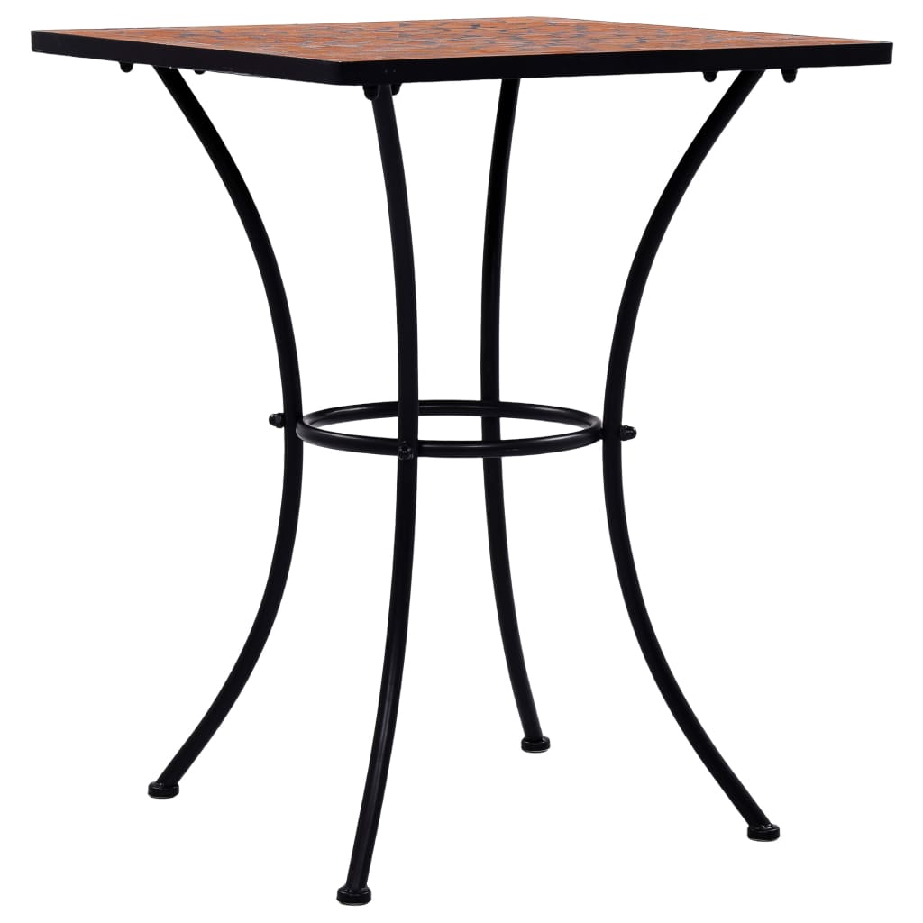 Mosaiikkibistropöytä terrakotta 60 cm keramiikka - Sisustajankoti.fi