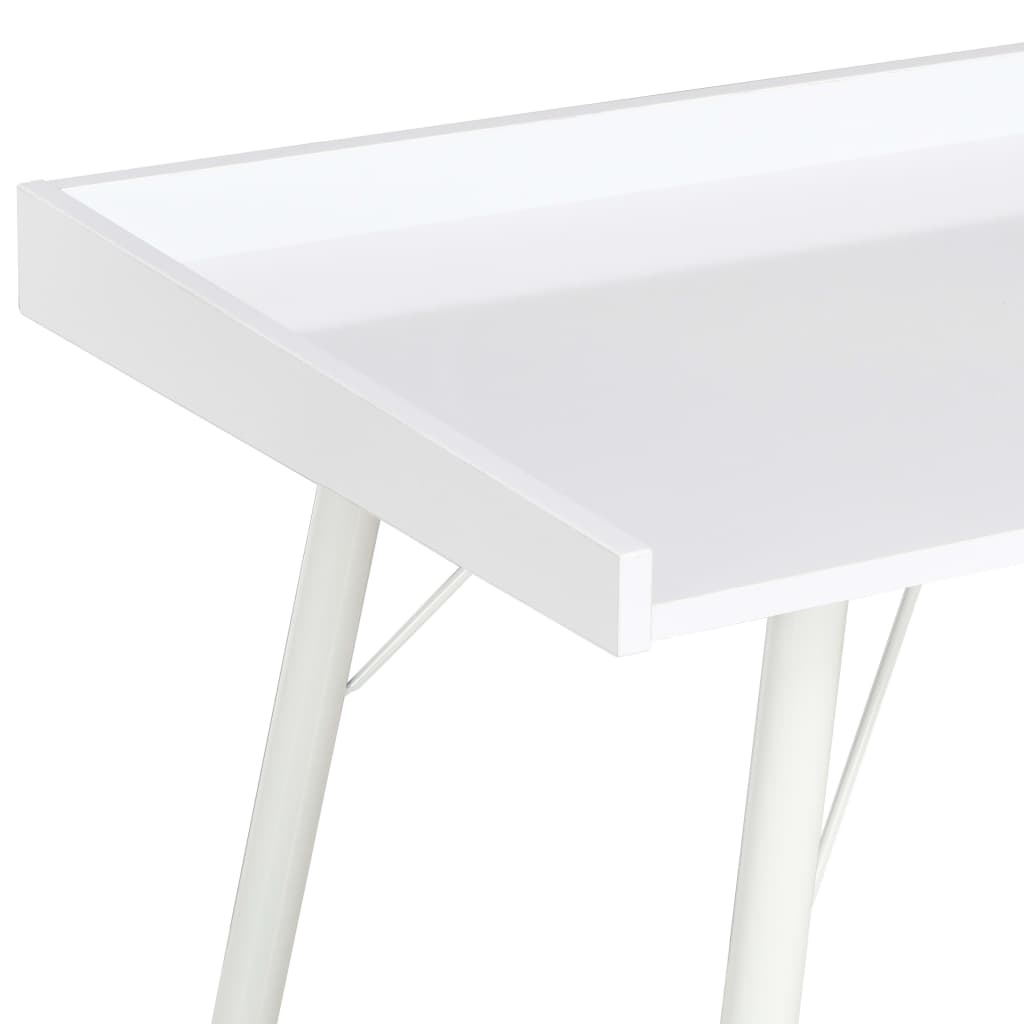 Työpöytä valkoinen 90x50x79 cm - Sisustajankoti.fi