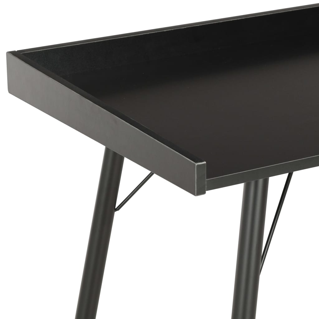 Työpöytä musta 90x50x79 cm - Sisustajankoti.fi