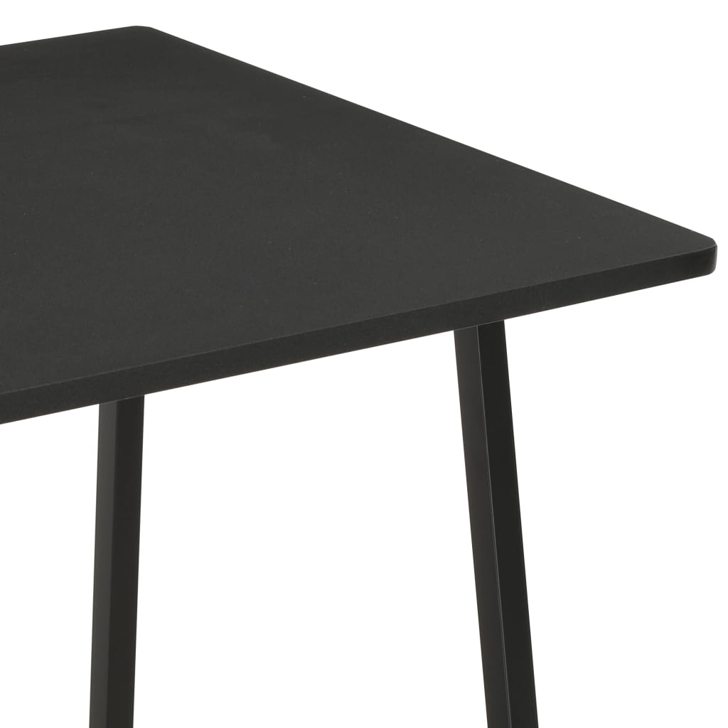 Työpöytä hyllyillä musta 102x50x117 cm - Sisustajankoti.fi