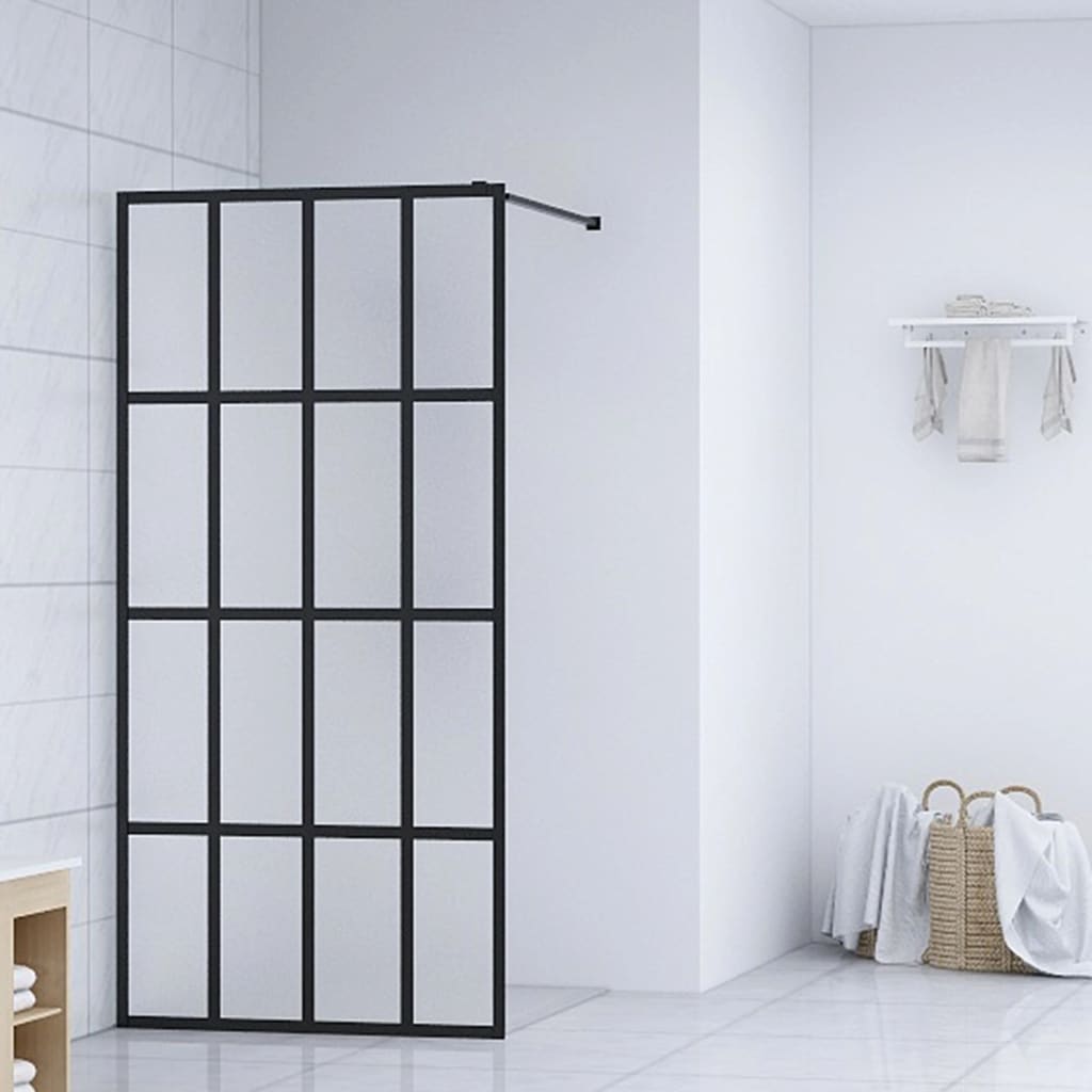 Walk-in suihkun seinäke karkaistu lasi 140x195 cm - Sisustajankoti.fi