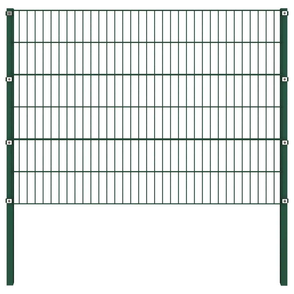 Aitapaneeli tolpilla rauta 10,2 m vihreä - Sisustajankoti.fi
