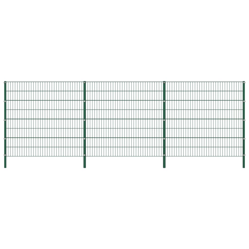 Aitapaneeli tolpilla rauta 5,1 m vihreä - Sisustajankoti.fi