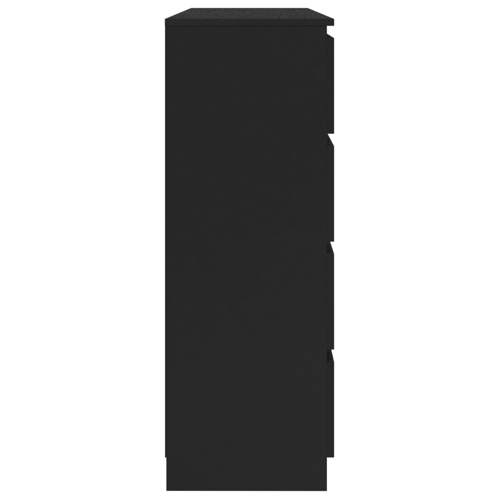 Senkki musta 140x35x99 cm - Sisustajankoti.fi