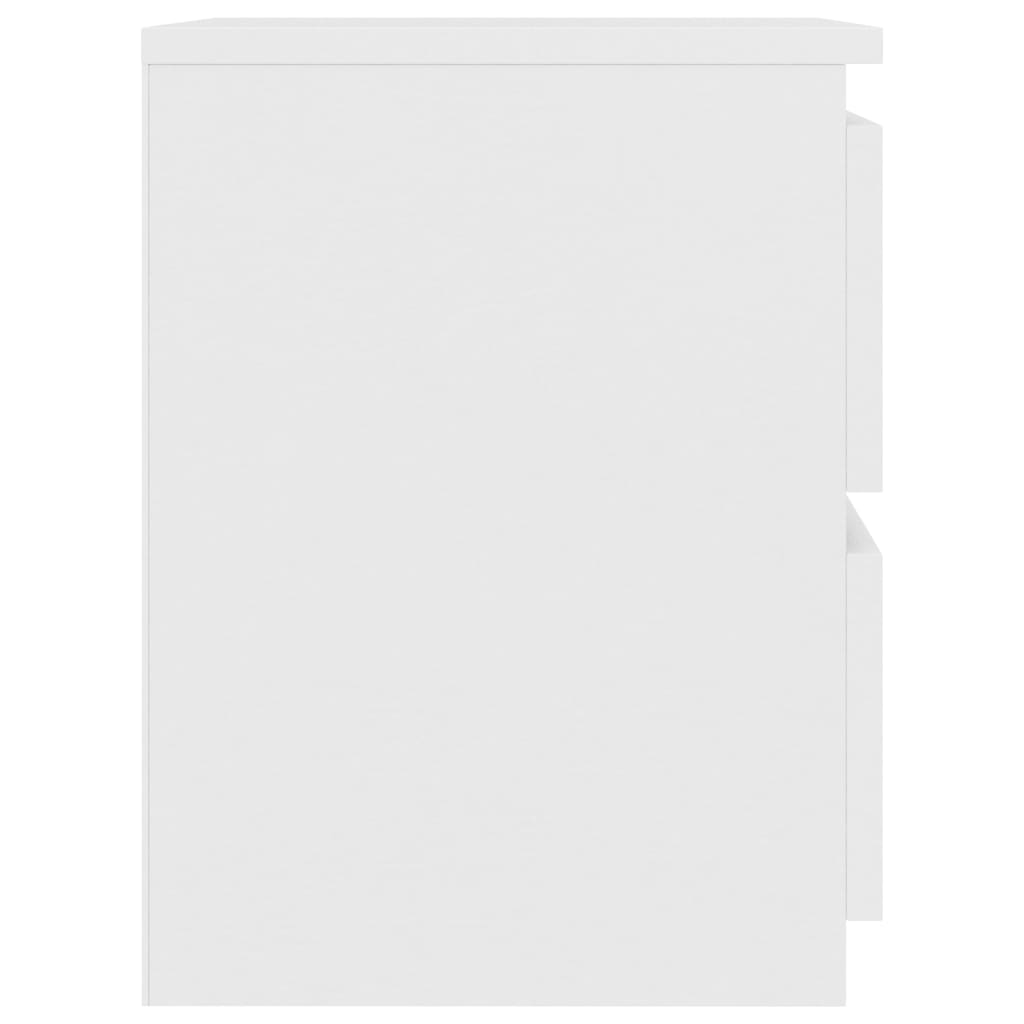 Yöpöytä valkoinen 30x30x40 cm - Sisustajankoti.fi