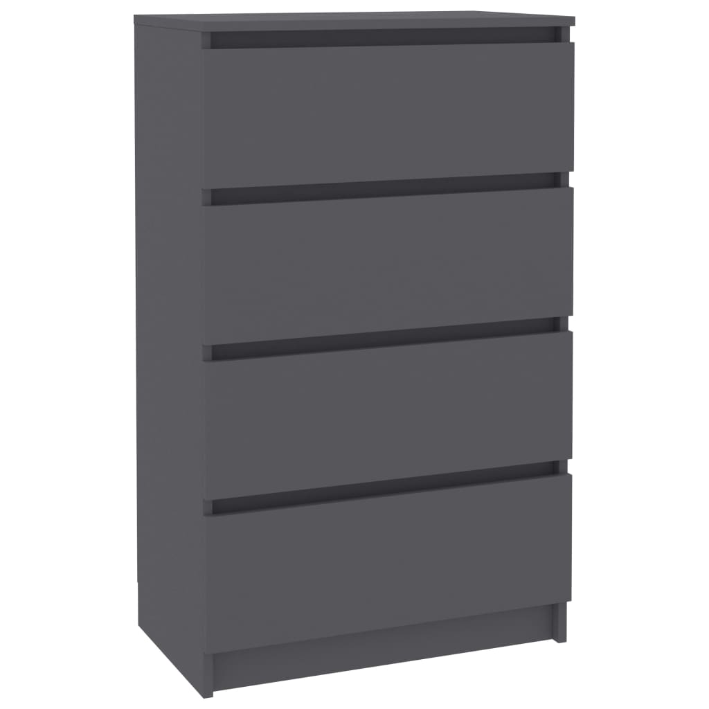Senkki harmaa 60x35x98,5 cm tekninen puu - Sisustajankoti.fi