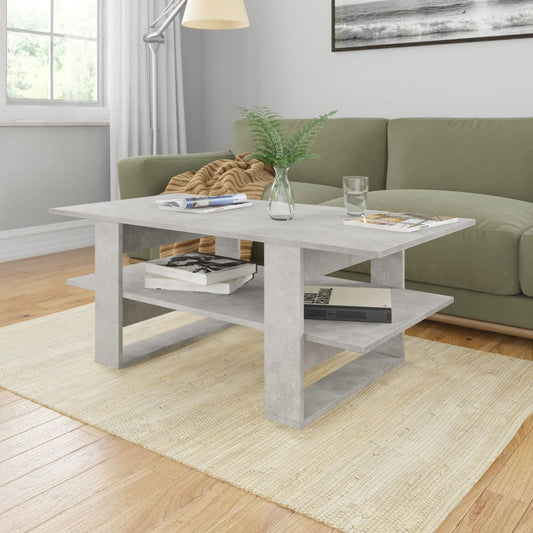 Sohvapöytä betoninharmaa 110x55x42 cm - Sisustajankoti.fi