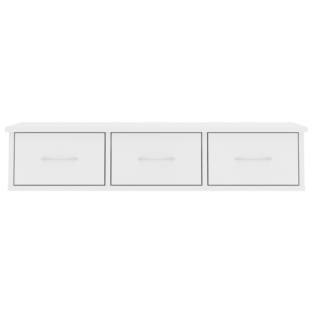 Seinälaatikkohylly valkoinen 88x26x18,5 cm - Sisustajankoti.fi