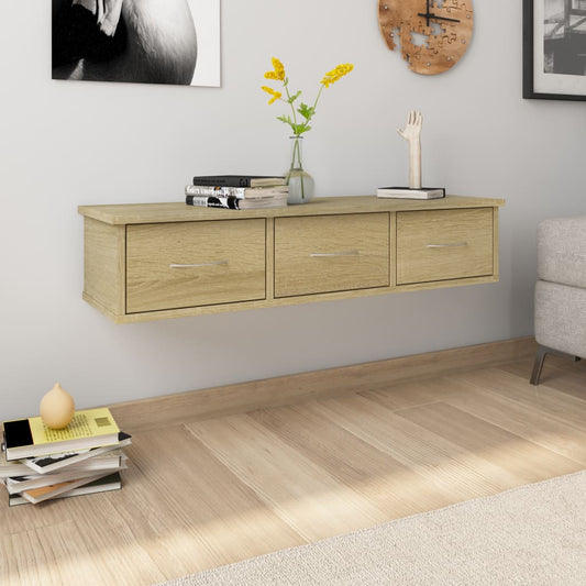 Seinälaatikkohylly tammi 88x26x18,5 cm - Sisustajankoti.fi