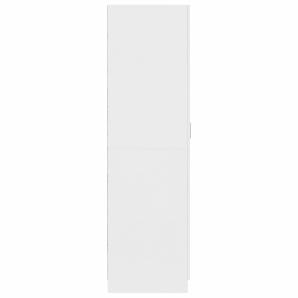 Vaatekaappi valkoinen 80x52x180 cm - Sisustajankoti.fi