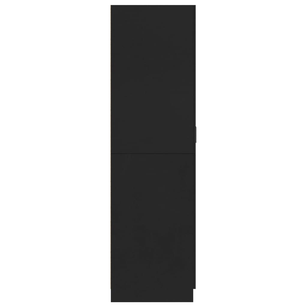 Vaatekaappi musta 80x52x180 cm - Sisustajankoti.fi