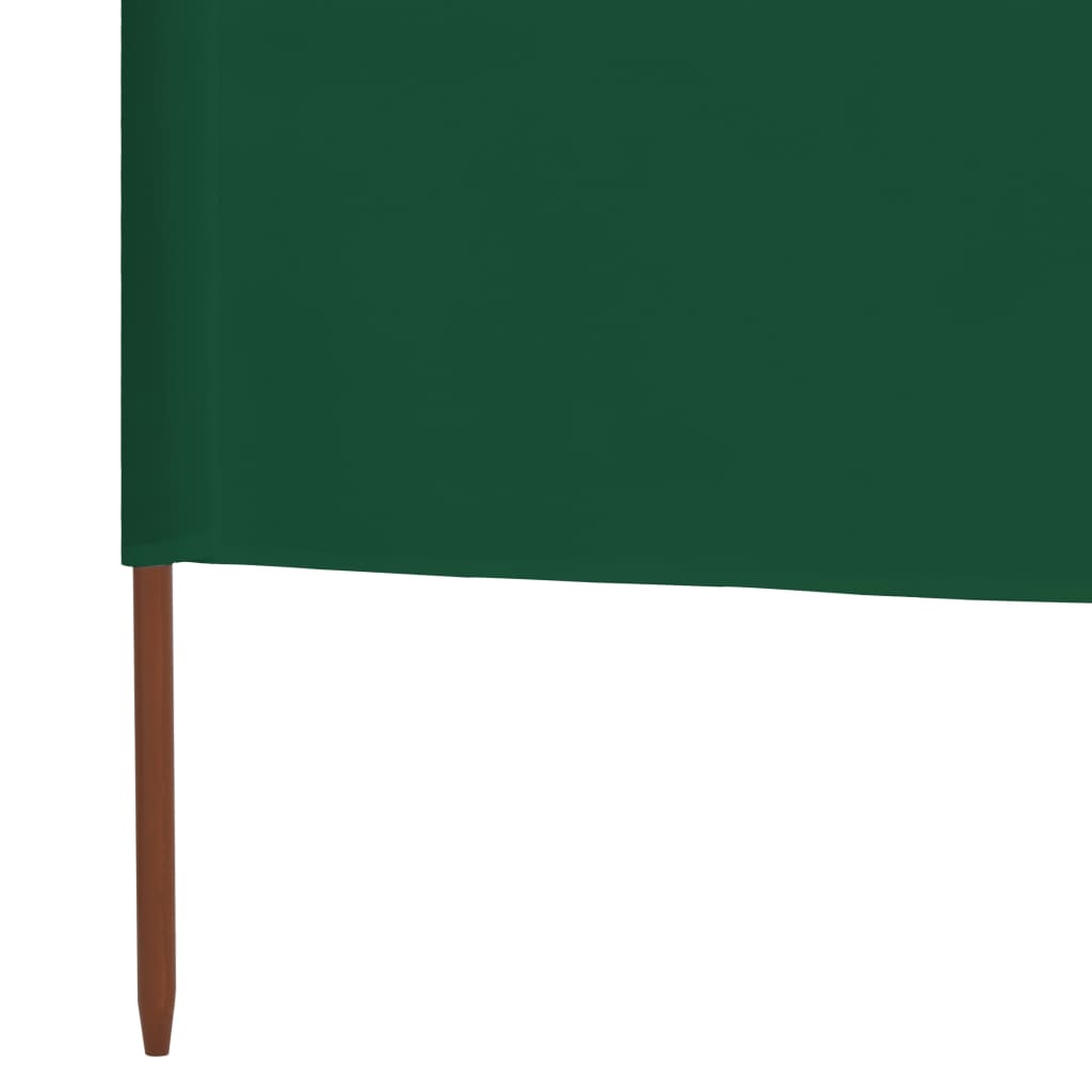 Tuulensuojakangas 3 paneelilla 400x80 cm vihreä - Sisustajankoti.fi