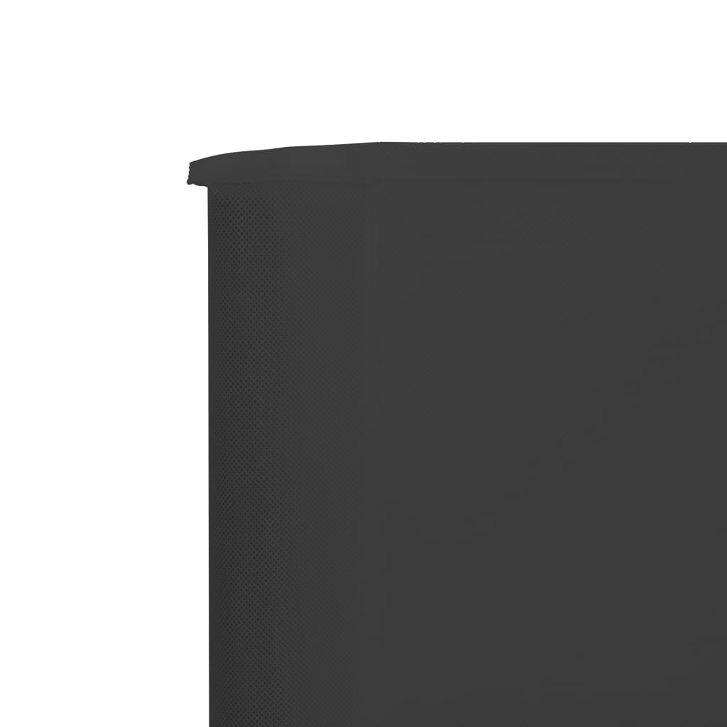 Tuulensuojakangas 5 paneelilla 600x80 cm antrasiitti - Sisustajankoti.fi