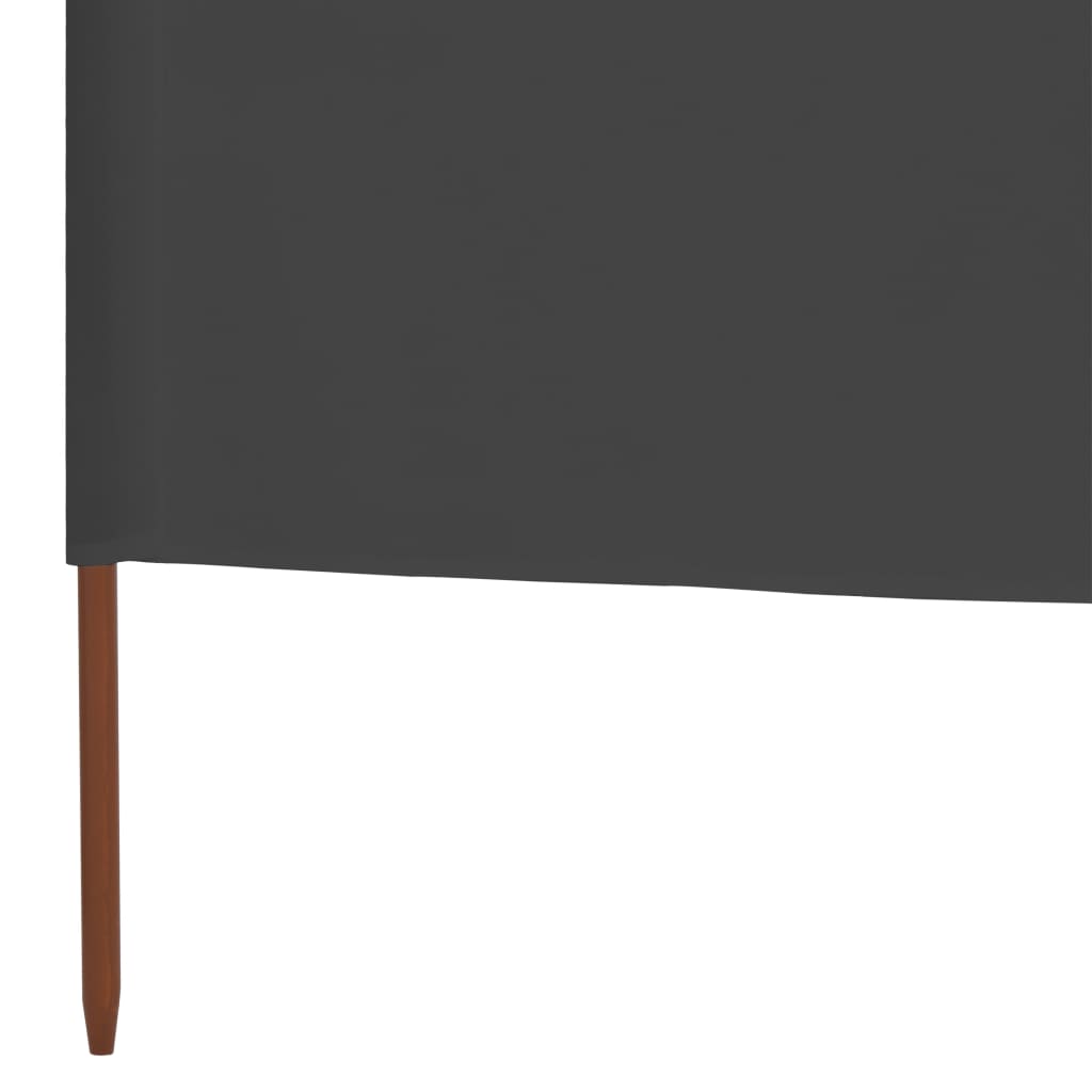 Tuulensuojakangas 5 paneelilla 600x80 cm antrasiitti - Sisustajankoti.fi