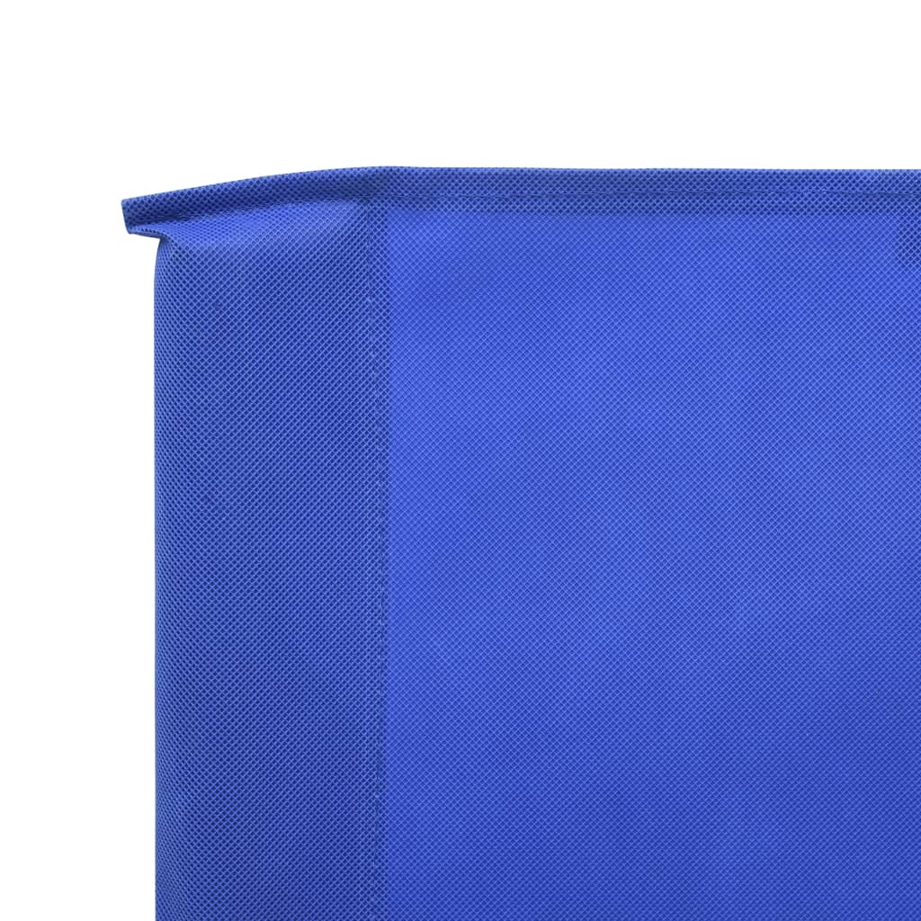 Tuulensuojakangas 5 paneelilla 600x120 cm taivaansininen - Sisustajankoti.fi