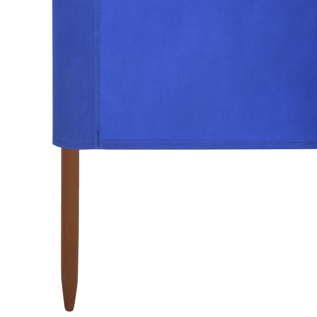 Tuulensuojakangas 5 paneelilla 600x120 cm taivaansininen - Sisustajankoti.fi