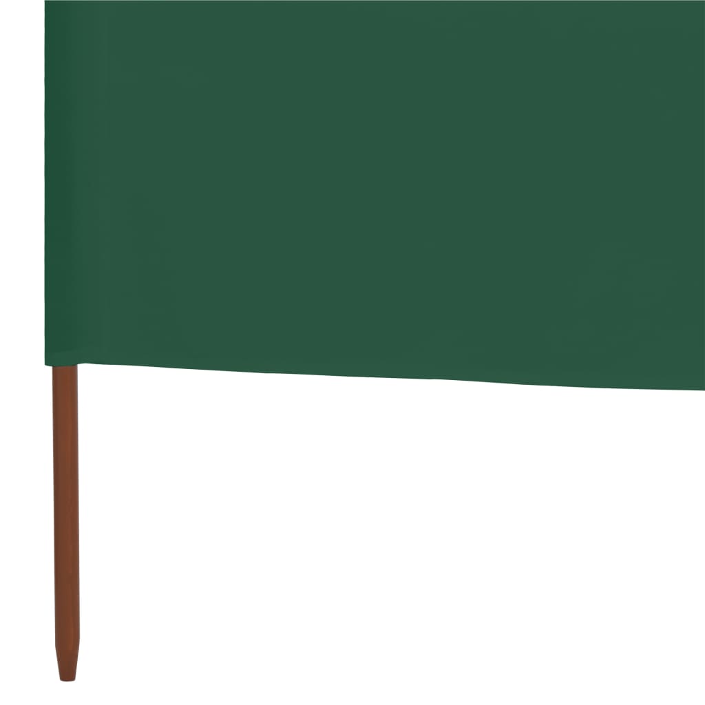 Tuulensuojakangas 6 paneelilla 800x160 cm vihreä - Sisustajankoti.fi
