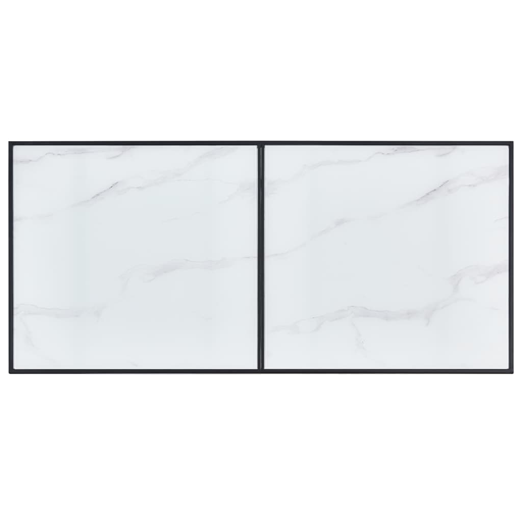 Ruokapöytä valkoinen 160x80x75 cm karkaistu lasi - Sisustajankoti.fi