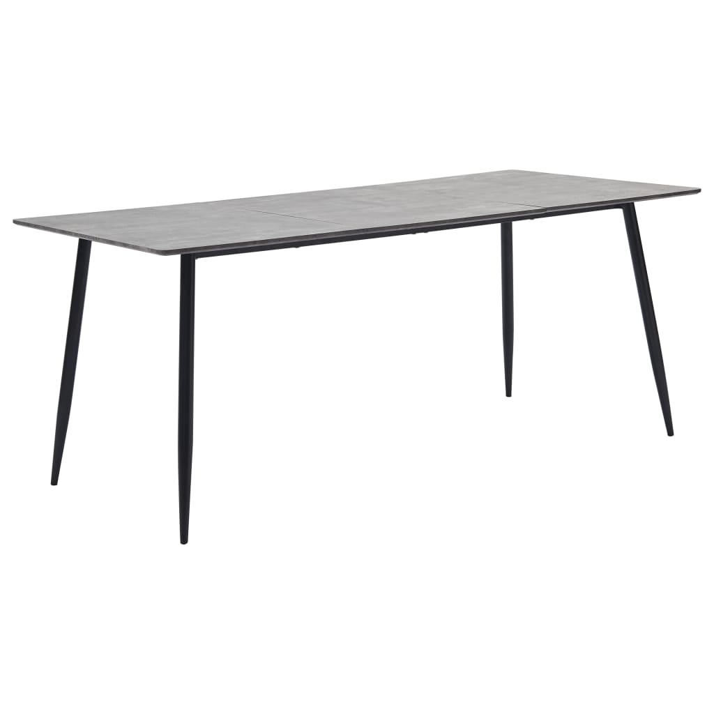 Ruokapöytä harmaa 180x90x75 cm - Sisustajankoti.fi