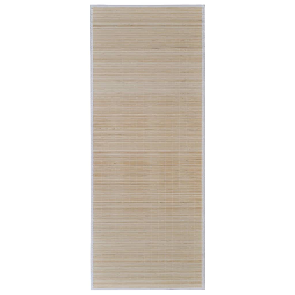Suorakulmaiset luonnolliset bambumatot 4 kpl 120x180 cm - Sisustajankoti.fi