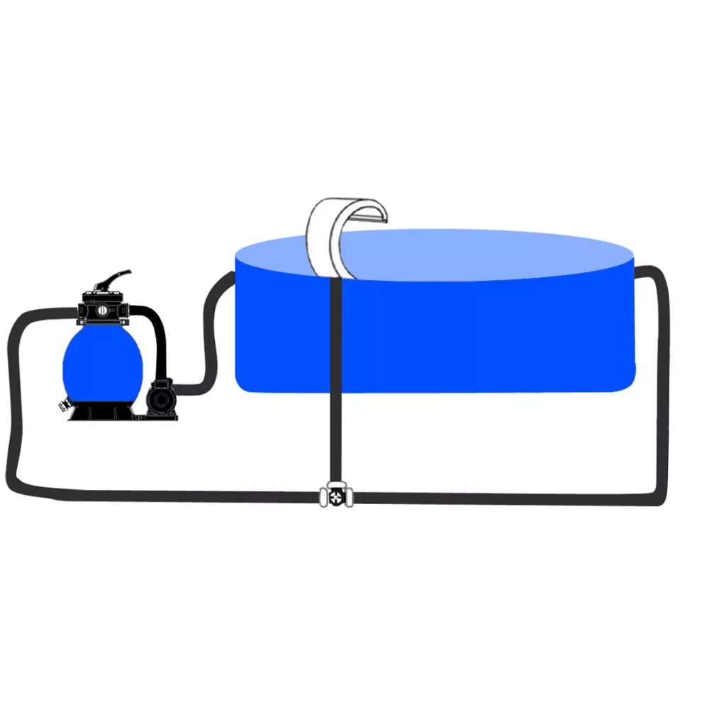 Uima-altaan LED-suihkulähde ruostumaton teräs 30x60x45 cm - Sisustajankoti.fi